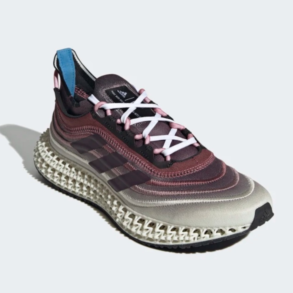 ADIDAS 4DFWD X PARLEY RUNNING SHOES M9/W10 Burgundy / Shadow Maroon / Wonder Red